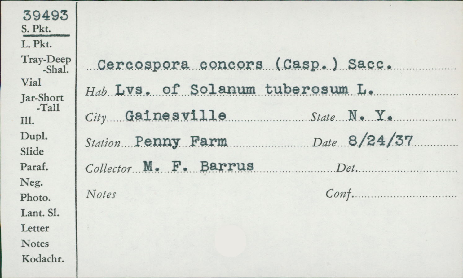 Passalora concors image