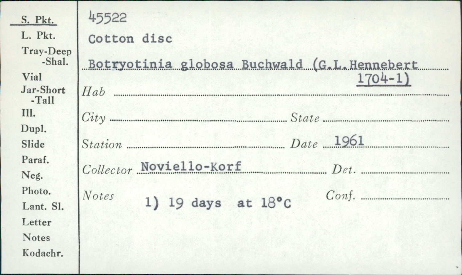 Botryotinia globosa image