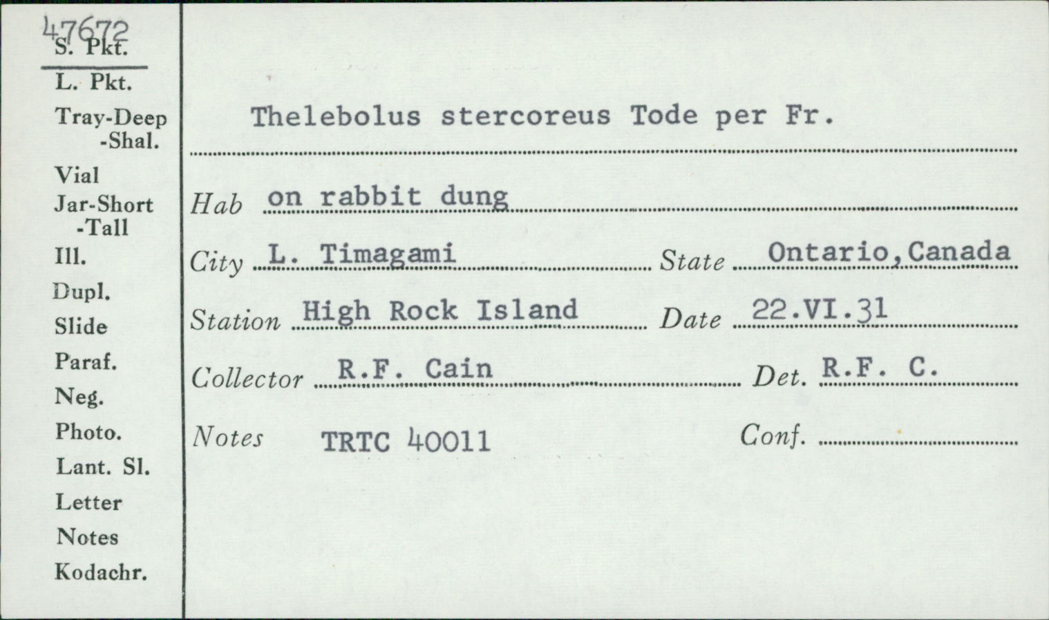 Thelebolus stercoreus image