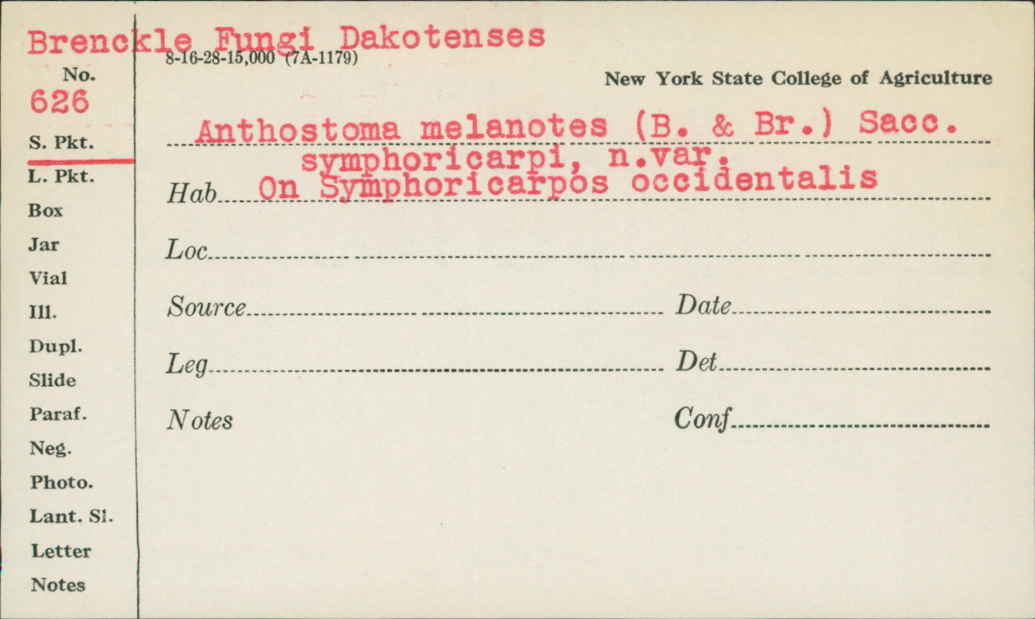 Anthostoma melanotes var. symphoricarpi image