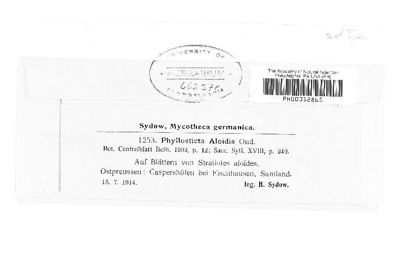 Phyllosticta aloidis image